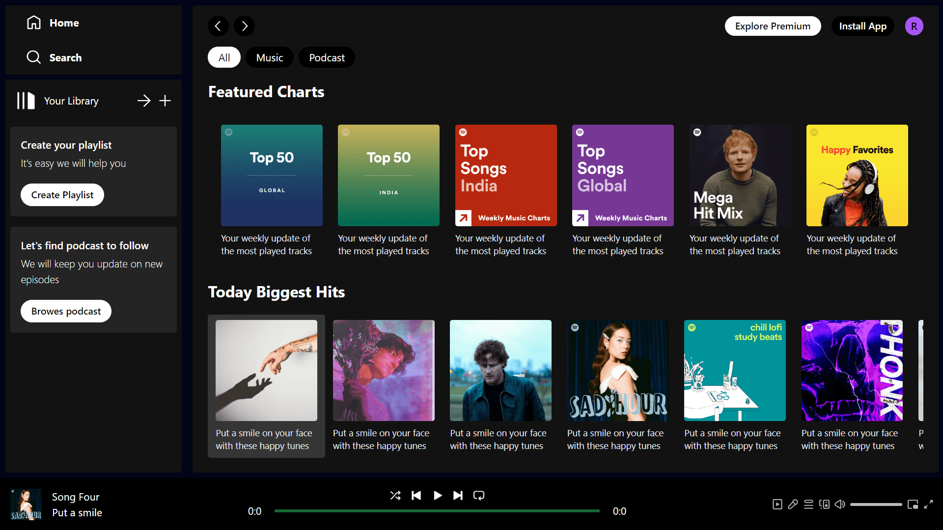 Spotify Lite